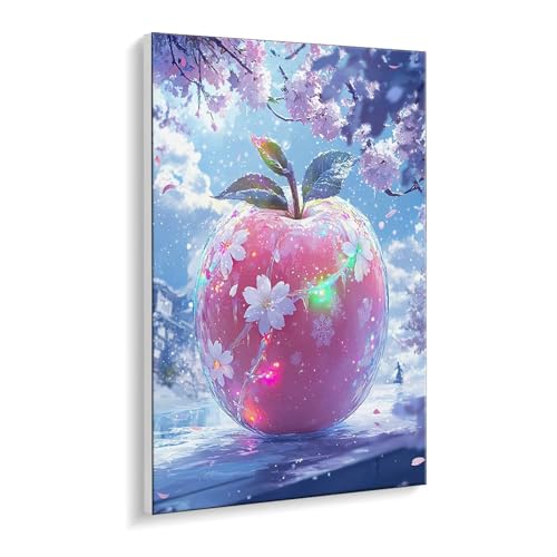 Malen Nach Zahlen Erwachsene, Äpfel Schnee Bastelset GemäLde,Kreativ Set für Erwachsene Anfänger, DIY GemäLde Kit mit Pinsel und Acrylfarbe Als Geschenk für Wanddeko, Ohne Rahmen 30 x 40 cm u-509 Malen Nach Zahlen Erwachsene, Äpfel Schnee Bastelset GemäLde,Kreativ Set für Erwachsene Anfänger, DIY GemäLde Kit mit Pinsel und Acrylfarbe Als Geschenk für Wanddeko, Ohne Rahmen 30 x 40 cm u-509 von Guuogxan