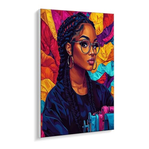 Malen Nach Zahlen Erwachsene, Damenbrille Bastelset GemäLde,Kreativ Set für Erwachsene Anfänger, DIY GemäLde Kit mit Pinsel und Acrylfarbe Als Geschenk für Wanddeko, Ohne Rahmen 40 x 50 cm u-505 Malen Nach Zahlen Erwachsene, Damenbrille Bastelset GemäLde,Kreativ Set für Erwachsene Anfänger, DIY GemäLde Kit mit Pinsel und Acrylfarbe Als Geschenk für Wanddeko, Ohne Rahmen 40 x 50 cm u-505 von Guuogxan