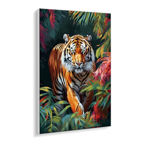 Malen Nach Zahlen Erwachsene, Der Tiger Bastelset GemäLde,Kreativ Set für Erwachsene Anfänger, DIY GemäLde Kit mit Pinsel und Acrylfarbe Als Geschenk für Wanddeko, Ohne Rahmen 30 x 40 cm u-376 Malen Nach Zahlen Erwachsene, Der Tiger Bastelset GemäLde,Kreativ Set für Erwachsene Anfänger, DIY GemäLde Kit mit Pinsel und Acrylfarbe Als Geschenk für Wanddeko, Ohne Rahmen 30 x 40 cm u-376 von Guuogxan