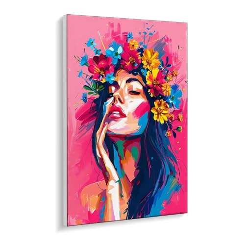 Malen Nach Zahlen Erwachsene, Frau Blumen Bastelset GemäLde,Kreativ Set für Erwachsene Anfänger, DIY GemäLde Kit mit Pinsel und Acrylfarbe Als Geschenk für Wanddeko, Ohne Rahmen 40 x 50 cm u-488 Malen Nach Zahlen Erwachsene, Frau Blumen Bastelset GemäLde,Kreativ Set für Erwachsene Anfänger, DIY GemäLde Kit mit Pinsel und Acrylfarbe Als Geschenk für Wanddeko, Ohne Rahmen 40 x 50 cm u-488 von Guuogxan