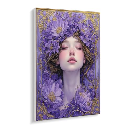 Malen Nach Zahlen Erwachsene, Frauen Blumen Bastelset GemäLde,Kreativ Set für Erwachsene Anfänger, DIY GemäLde Kit mit Pinsel und Acrylfarbe Als Geschenk für Wanddeko, Ohne Rahmen 80 x 110 cm u-500 Malen Nach Zahlen Erwachsene, Frauen Blumen Bastelset GemäLde,Kreativ Set für Erwachsene Anfänger, DIY GemäLde Kit mit Pinsel und Acrylfarbe Als Geschenk für Wanddeko, Ohne Rahmen 80 x 110 cm u-500 von Guuogxan