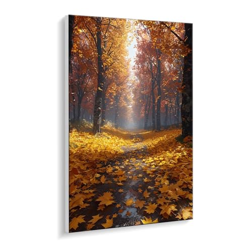 Malen Nach Zahlen Erwachsene, Herbst Wald Bastelset GemäLde,Kreativ Set für Erwachsene Anfänger, DIY GemäLde Kit mit Pinsel und Acrylfarbe Als Geschenk für Wanddeko, Ohne Rahmen 100 x 130 cm u-534 Malen Nach Zahlen Erwachsene, Herbst Wald Bastelset GemäLde,Kreativ Set für Erwachsene Anfänger, DIY GemäLde Kit mit Pinsel und Acrylfarbe Als Geschenk für Wanddeko, Ohne Rahmen 100 x 130 cm u-534 von Guuogxan