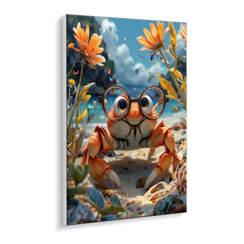 Malen Nach Zahlen Erwachsene, Krabben Bastelset GemäLde,Kreativ Set für Erwachsene Anfänger, DIY GemäLde Kit mit Pinsel und Acrylfarbe Als Geschenk für Wanddeko, Ohne Rahmen 80 x 110 cm u-507 Malen Nach Zahlen Erwachsene, Krabben Bastelset GemäLde,Kreativ Set für Erwachsene Anfänger, DIY GemäLde Kit mit Pinsel und Acrylfarbe Als Geschenk für Wanddeko, Ohne Rahmen 80 x 110 cm u-507 von Guuogxan