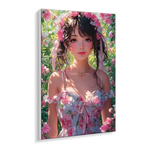 Malen Nach Zahlen Erwachsene, Mädchen Blumen Bastelset GemäLde,Kreativ Set für Erwachsene Anfänger, DIY GemäLde Kit mit Pinsel und Acrylfarbe Als Geschenk für Wanddeko, Ohne Rahmen 80 x 110 cm u-482 Malen Nach Zahlen Erwachsene, Mädchen Blumen Bastelset GemäLde,Kreativ Set für Erwachsene Anfänger, DIY GemäLde Kit mit Pinsel und Acrylfarbe Als Geschenk für Wanddeko, Ohne Rahmen 80 x 110 cm u-482 von Guuogxan