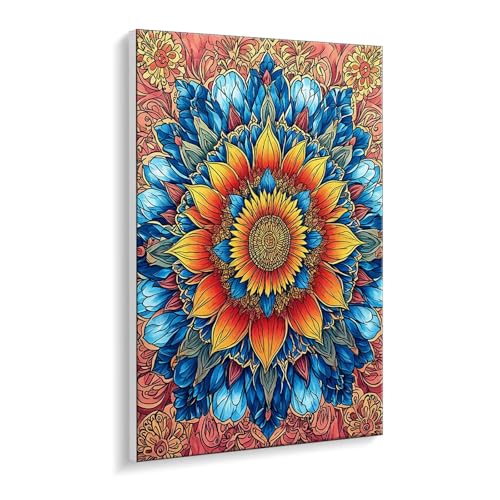 Malen Nach Zahlen Erwachsene, Mandala Bastelset GemäLde,Kreativ Set für Erwachsene Anfänger, DIY GemäLde Kit mit Pinsel und Acrylfarbe Als Geschenk für Wanddeko, Ohne Rahmen 80 x 110 cm u-410 Malen Nach Zahlen Erwachsene, Mandala Bastelset GemäLde,Kreativ Set für Erwachsene Anfänger, DIY GemäLde Kit mit Pinsel und Acrylfarbe Als Geschenk für Wanddeko, Ohne Rahmen 80 x 110 cm u-410 von Guuogxan