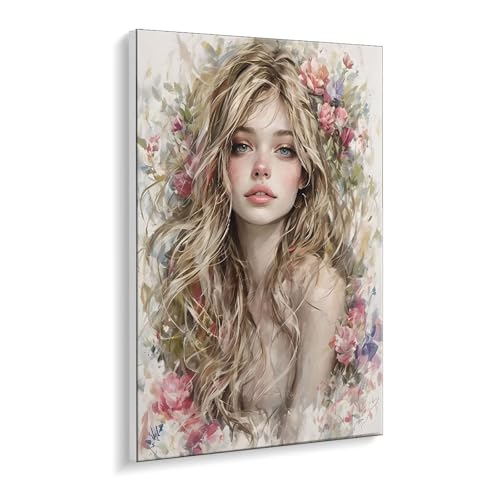 Malen Nach Zahlen Erwachsene, Schöne Frauen Bastelset GemäLde,Kreativ Set für Erwachsene Anfänger, DIY GemäLde Kit mit Pinsel und Acrylfarbe Als Geschenk für Wanddeko, Ohne Rahmen 30 x 40 cm u-446 Malen Nach Zahlen Erwachsene, Schöne Frauen Bastelset GemäLde,Kreativ Set für Erwachsene Anfänger, DIY GemäLde Kit mit Pinsel und Acrylfarbe Als Geschenk für Wanddeko, Ohne Rahmen 30 x 40 cm u-446 von Guuogxan