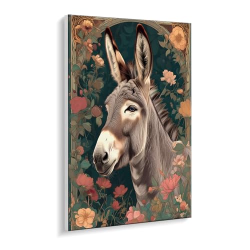 Malen Nach Zahlen Erwachsene, Süß Esel Bastelset GemäLde,Kreativ Set für Erwachsene Anfänger, DIY GemäLde Kit mit Pinsel und Acrylfarbe Als Geschenk für Wanddeko, Ohne Rahmen 30 x 40 cm u-344 Malen Nach Zahlen Erwachsene, Süß Esel Bastelset GemäLde,Kreativ Set für Erwachsene Anfänger, DIY GemäLde Kit mit Pinsel und Acrylfarbe Als Geschenk für Wanddeko, Ohne Rahmen 30 x 40 cm u-344 von Guuogxan