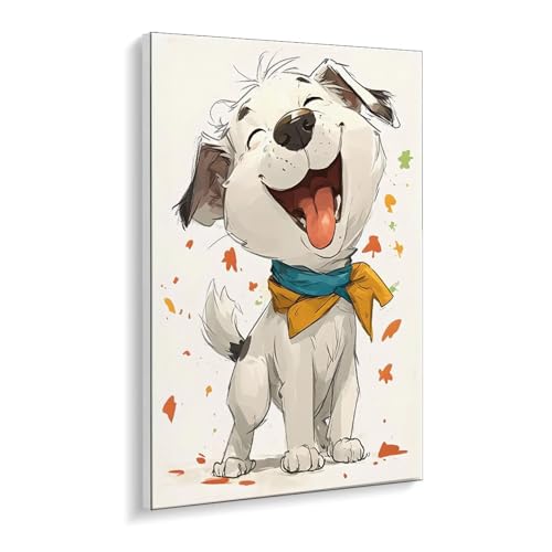 Malen Nach Zahlen Erwachsene, Süße Hunde Bastelset GemäLde,Kreativ Set für Erwachsene Anfänger, DIY GemäLde Kit mit Pinsel und Acrylfarbe Als Geschenk für Wanddeko, Ohne Rahmen 100 x 130 cm u-340 Malen Nach Zahlen Erwachsene, Süße Hunde Bastelset GemäLde,Kreativ Set für Erwachsene Anfänger, DIY GemäLde Kit mit Pinsel und Acrylfarbe Als Geschenk für Wanddeko, Ohne Rahmen 100 x 130 cm u-340 von Guuogxan