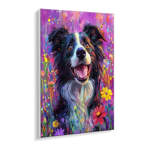 Malen Nach Zahlen Erwachsene, Süße Hunde Bastelset GemäLde,Kreativ Set für Erwachsene Anfänger, DIY GemäLde Kit mit Pinsel und Acrylfarbe Als Geschenk für Wanddeko, Ohne Rahmen 80 x 110 cm u-350 Malen Nach Zahlen Erwachsene, Süße Hunde Bastelset GemäLde,Kreativ Set für Erwachsene Anfänger, DIY GemäLde Kit mit Pinsel und Acrylfarbe Als Geschenk für Wanddeko, Ohne Rahmen 80 x 110 cm u-350 von Guuogxan