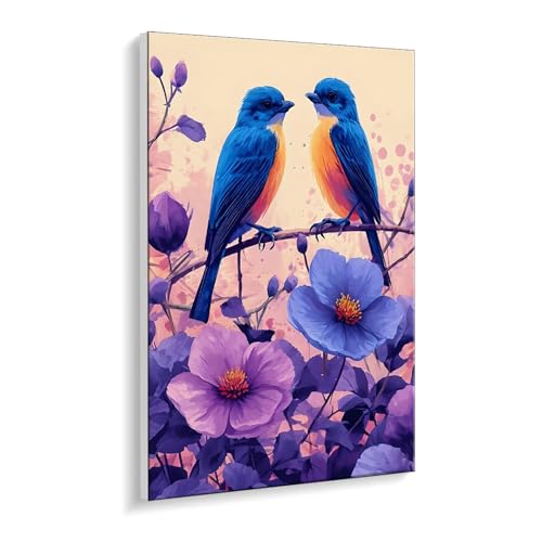 Malen Nach Zahlen Erwachsene, Vögel Blumen Bastelset GemäLde,Kreativ Set für Erwachsene Anfänger, DIY GemäLde Kit mit Pinsel und Acrylfarbe Als Geschenk für Wanddeko, Ohne Rahmen 80 x 110 cm u-469 Malen Nach Zahlen Erwachsene, Vögel Blumen Bastelset GemäLde,Kreativ Set für Erwachsene Anfänger, DIY GemäLde Kit mit Pinsel und Acrylfarbe Als Geschenk für Wanddeko, Ohne Rahmen 80 x 110 cm u-469 von Guuogxan