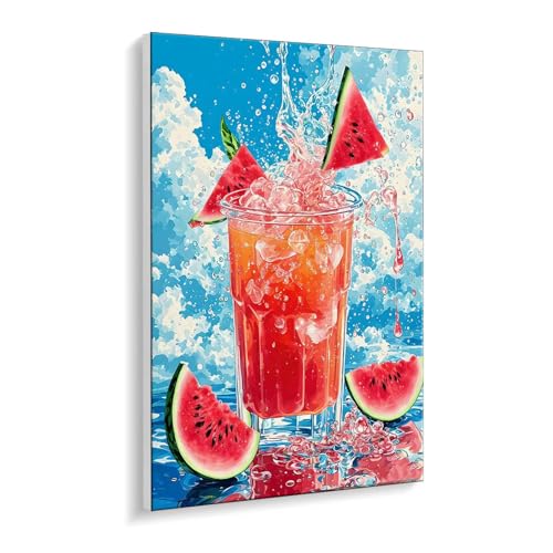 Malen Nach Zahlen Erwachsene, Wassermelonsaft Bastelset GemäLde,Kreativ Set für Erwachsene Anfänger, DIY GemäLde Kit mit Pinsel und Acrylfarbe Als Geschenk für Wanddeko, Ohne Rahmen 40 x 50 cm u-668 Malen Nach Zahlen Erwachsene, Wassermelonsaft Bastelset GemäLde,Kreativ Set für Erwachsene Anfänger, DIY GemäLde Kit mit Pinsel und Acrylfarbe Als Geschenk für Wanddeko, Ohne Rahmen 40 x 50 cm u-668 von Guuogxan