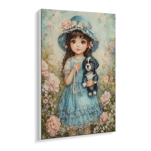 Malen Nach Zahlen Erwachsene, niedlich Mädchen Bastelset GemäLde,Kreativ Set für Erwachsene Anfänger, DIY GemäLde Kit mit Pinsel und Acrylfarbe Als Geschenk für Wanddeko, Ohne Rahmen 80 x 110 cm u-347 Malen Nach Zahlen Erwachsene, niedlich Mädchen Bastelset GemäLde,Kreativ Set für Erwachsene Anfänger, DIY GemäLde Kit mit Pinsel und Acrylfarbe Als Geschenk für Wanddeko, Ohne Rahmen 80 x 110 cm u-347 von Guuogxan