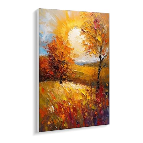 Malen nach Zahlen für Erwachsene – DIY Ölgemälde Set für Anfänger, ohne Rahmen 20 x 30 cm, mit 3 Pinseln & Hochwertigen Acrylfarben, Home Dekoration Entspannung & Kreativität Geschenk (Herbst) i-537 Malen nach Zahlen für Erwachsene – DIY Ölgemälde Set für Anfänger, ohne Rahmen 20 x 30 cm, mit 3 Pinseln & Hochwertigen Acrylfarben, Home Dekoration Entspannung & Kreativität Geschenk (Herbst) i-537 von Guuogxan
