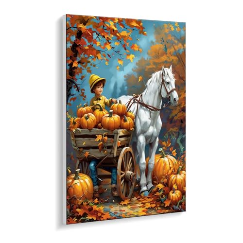 Malen nach Zahlen für Erwachsene – DIY Ölgemälde Set für Anfänger, ohne Rahmen 35 x 50 cm, mit 3 Pinseln & Hochwertigen Acrylfarben, Home Deko Entspannung & Kreativität Geschenk (Herbst Kürbis) i-533 Malen nach Zahlen für Erwachsene – DIY Ölgemälde Set für Anfänger, ohne Rahmen 35 x 50 cm, mit 3 Pinseln & Hochwertigen Acrylfarben, Home Deko Entspannung & Kreativität Geschenk (Herbst Kürbis) i-533 von Guuogxan