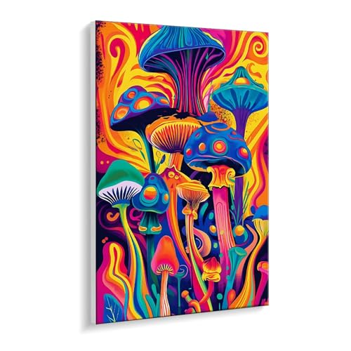 Malen nach Zahlen für Erwachsene – DIY Ölgemälde Set für Anfänger, ohne Rahmen 35 x 50 cm, mit 3 Pinseln & Hochwertigen Acrylfarben, Home Deko Entspannung & Kreativität Geschenk (Pilze Fantasy) i-459 Malen nach Zahlen für Erwachsene – DIY Ölgemälde Set für Anfänger, ohne Rahmen 35 x 50 cm, mit 3 Pinseln & Hochwertigen Acrylfarben, Home Deko Entspannung & Kreativität Geschenk (Pilze Fantasy) i-459 von Guuogxan