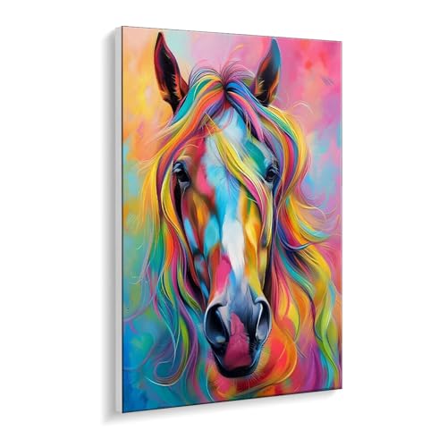 Malen nach Zahlen für Erwachsene – DIY Ölgemälde Set für Anfänger, ohne Rahmen 35 x 50 cm, mit 3 Pinseln & Hochwertigen Acrylfarben, Home Dekoration Entspannung & Kreativität Geschenk (Pferde) i-404 Malen nach Zahlen für Erwachsene – DIY Ölgemälde Set für Anfänger, ohne Rahmen 35 x 50 cm, mit 3 Pinseln & Hochwertigen Acrylfarben, Home Dekoration Entspannung & Kreativität Geschenk (Pferde) i-404 von Guuogxan