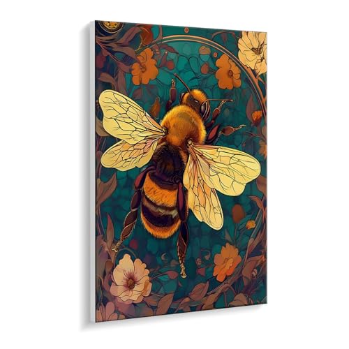 Malen nach Zahlen für Erwachsene – DIY Ölgemälde Set für Anfänger, ohne Rahmen 90 x 120 cm, mit 3 Pinseln & Hochwertigen Acrylfarben, Home Deko Entspannung & Kreativität Geschenk (Bienen Blumen) i-457 Malen nach Zahlen für Erwachsene – DIY Ölgemälde Set für Anfänger, ohne Rahmen 90 x 120 cm, mit 3 Pinseln & Hochwertigen Acrylfarben, Home Deko Entspannung & Kreativität Geschenk (Bienen Blumen) i-457 von Guuogxan