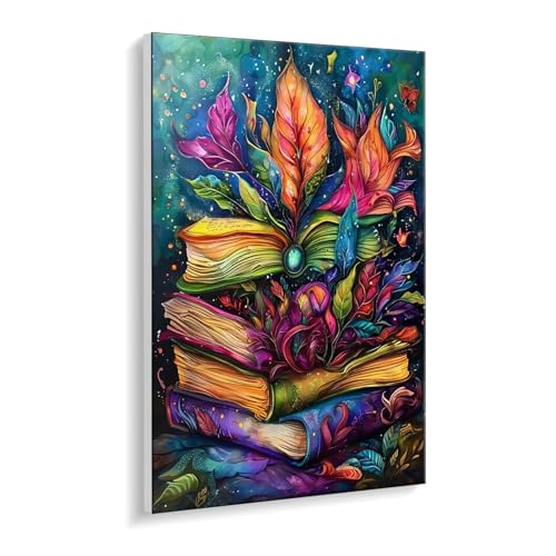 Malen nach Zahlen für Erwachsene – DIY Ölgemälde Set für Anfänger, ohne Rahmen 90 x 120 cm, mit 3 Pinseln & Hochwertigen Acrylfarben, Home Deko Entspannung & Kreativität Geschenk (Das Zauberbuch) i462 Malen nach Zahlen für Erwachsene – DIY Ölgemälde Set für Anfänger, ohne Rahmen 90 x 120 cm, mit 3 Pinseln & Hochwertigen Acrylfarben, Home Deko Entspannung & Kreativität Geschenk (Das Zauberbuch) i462 von Guuogxan