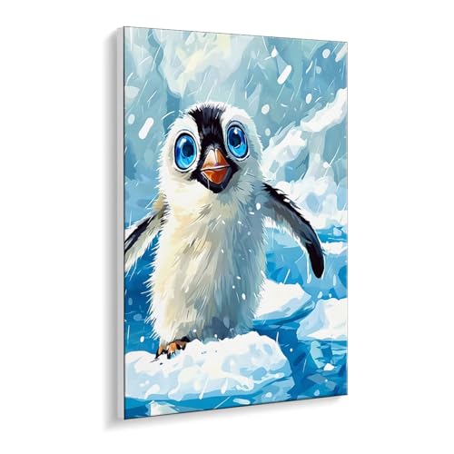 Malen nach Zahlen für Erwachsene – DIY Ölgemälde Set für Anfänger, ohne Rahmen 90 x 120 cm, mit 3 Pinseln & Hochwertigen Acrylfarben, Home Deko Entspannung & Kreativität Geschenk (Pinguine Tiere) i522 Malen nach Zahlen für Erwachsene – DIY Ölgemälde Set für Anfänger, ohne Rahmen 90 x 120 cm, mit 3 Pinseln & Hochwertigen Acrylfarben, Home Deko Entspannung & Kreativität Geschenk (Pinguine Tiere) i522 von Guuogxan