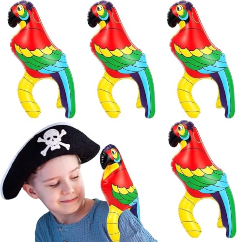 Guyode 4 Stück Papagei für Piratenkostüm Aufblasbar Piraten Luftballons Leicht und süß Aufblasbare Helle Farben für Kind Karnevalsthema Partydekoration Geburtstagsparty Fotorequisiten Guyode 4 Stück Papagei für Piratenkostüm Aufblasbar Piraten Luftballons Leicht und süß Aufblasbare Helle Farben für Kind Karnevalsthema Partydekoration Geburtstagsparty Fotorequisiten von Guyode