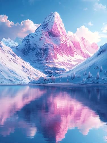 5D Diamant Painting kinder Berg See Diamond Painting Erwachsene Set, Mosaik Bastelset Erwachsene, DIY Full Drill Diamantkunst Stickerei Kreuzstich Kits, Geeignet und Wanddeko Geschenk 80x100cm z-378 5D Diamant Painting kinder Berg See Diamond Painting Erwachsene Set, Mosaik Bastelset Erwachsene, DIY Full Drill Diamantkunst Stickerei Kreuzstich Kits, Geeignet und Wanddeko Geschenk 80x100cm z-378 von Guyosing