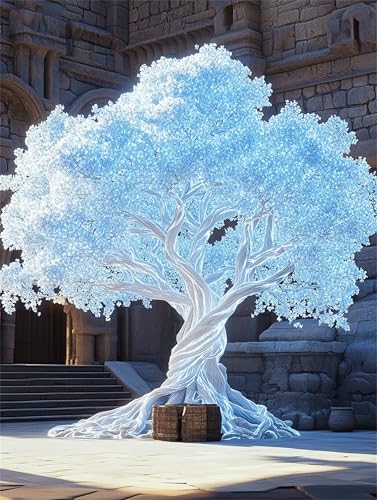 Baum Schloss Diamond Painting Erwachsene Bastelset Set, 5D DIY Diamant Painting Kinder Anfänger Strasssteinen Diamanten Bastelset, Geeignet Dekoration von Zuhause Wohnzimmer Geschenk 90x120cm z-385 Baum Schloss Diamond Painting Erwachsene Bastelset Set, 5D DIY Diamant Painting Kinder Anfänger Strasssteinen Diamanten Bastelset, Geeignet Dekoration von Zuhause Wohnzimmer Geschenk 90x120cm z-385 von Guyosing