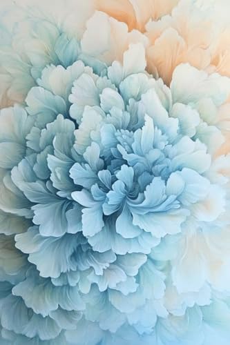 Diamond Painting Blume Diamond Painting Kinder Retro Daiment Bilder Erwachsene, 5D Kreativ Set für Erwachsene, Vollbohrer Diamanten Malerei Stickerei Kreuzstich Zubehör, für Home Décor 100x150cm Q-860 von Guyosing