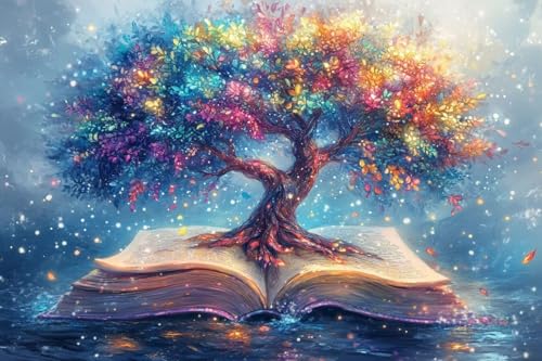 Diamond Painting Buch Diamond Painting Kinder Baum Daiment Bilder Erwachsene, 5D Kreativ Set für Erwachsene, Vollbohrer Diamanten Malerei Stickerei Kreuzstich Zubehör, für Home Décor 100x150cm Q-2 Diamond Painting Buch Diamond Painting Kinder Baum Daiment Bilder Erwachsene, 5D Kreativ Set für Erwachsene, Vollbohrer Diamanten Malerei Stickerei Kreuzstich Zubehör, für Home Décor 100x150cm Q-2 von Guyosing