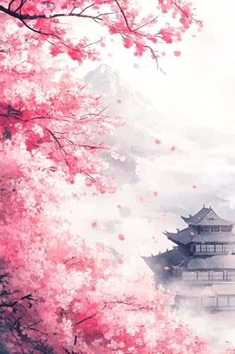 Diamond Painting Rosa Diamond Painting Kinder Landschaft Daiment Bilder Erwachsene, 5D Kreativ Set für Erwachsene, Vollbohrer Diamanten Malerei Stickerei Kreuzstich Zubehör, Home Décor 90x135cm Q-818 von Guyosing
