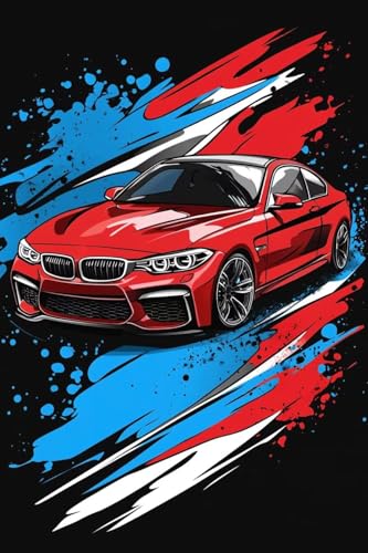 Diamond Painting Rot Diamond Painting Kinder Auto Daiment Bilder Erwachsene, 5D Kreativ Set für Erwachsene, Vollbohrer Diamanten Malerei Stickerei Kreuzstich Zubehör, für Home Décor 90x135cm Q-838 von Guyosing