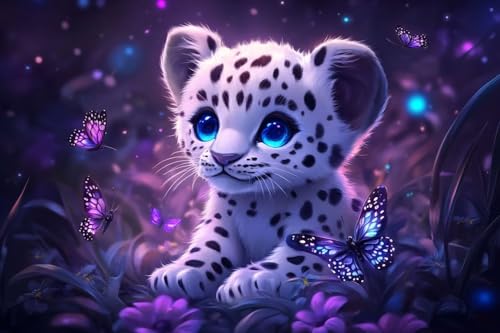 Diamond Painting Tier Diamond Painting Kinder Schmetterling Daiment Bilder Erwachsene, 5D Kreativ Set für Erwachsene, Vollbohrer Diamanten Malerei Stickerei Kreuzstich Zubehör Décor 50x100cm Q-20 Diamond Painting Tier Diamond Painting Kinder Schmetterling Daiment Bilder Erwachsene, 5D Kreativ Set für Erwachsene, Vollbohrer Diamanten Malerei Stickerei Kreuzstich Zubehör Décor 50x100cm Q-20 von Guyosing