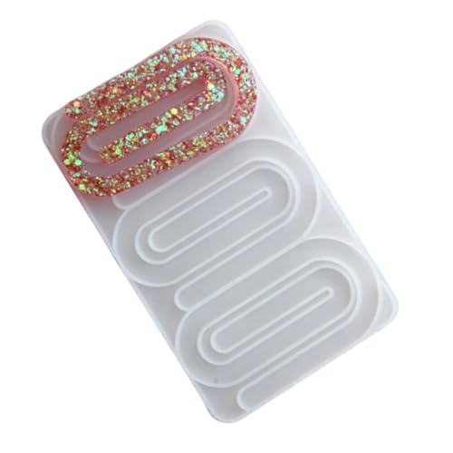 Büroklammer-Silikonformen, Büroklammer-Form, flexible Harzform für Schmuck, Schokolade, Dessert, Kuchen, Bastelprojekte, Halloween, Geburtstagsfeiern, Familienspaß und Geschenkherstellungsbedarf Büroklammer-Silikonformen, Büroklammer-Form, flexible Harzform für Schmuck, Schokolade, Dessert, Kuchen, Bastelprojekte, Halloween, Geburtstagsfeiern, Familienspaß und Geschenkherstellungsbedarf von Gvblkq