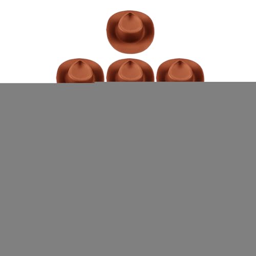 Cowboyhut Cupcake Toppers, 12 PVC Mini Puppenhüte, niedliche Partydekorationen für das westliche Thema Geburtstag BREIHAUS BBQ Holiday Festival Festival Dessert und Topfschiff Cowboyhut Cupcake Toppers, 12 PVC Mini Puppenhüte, niedliche Partydekorationen für das westliche Thema Geburtstag BREIHAUS BBQ Holiday Festival Festival Dessert und Topfschiff von Gvblkq