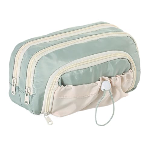 Gvblkq Bleistiftbeutel Süß - Schreibwarenorganisator Für Vorräte | Leinwand Große Kapaktie Mit Reißverschluss, Resistenter Lagerung, Koffer Schreibtisch, Make -up -Tasche Stiftbeutel Für Erwachsene von Gvblkq