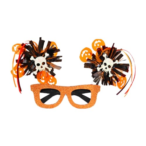 Gvblkq Halloween-Brille, lustige Cosplay-Brille, - -Regenball-Brille, Halloween-Fotoautomaten-Requisiten, bunte gestreifte Quasten-Brille, Maskerade-Brille für Kinder und Erwachsene Gvblkq Halloween-Brille, lustige Cosplay-Brille, - -Regenball-Brille, Halloween-Fotoautomaten-Requisiten, bunte gestreifte Quasten-Brille, Maskerade-Brille für Kinder und Erwachsene von Gvblkq