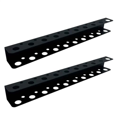 Gvblkq Schraubenzieher-Wandhalterung, 2 platzsparende Werkzeughalterungen, multifunktionaler Aufbewahrungshalter für Schraubendreher, Verlängerungen, Ratschen, Zangen, Organisation wenig Gvblkq Schraubenzieher-Wandhalterung, 2 platzsparende Werkzeughalterungen, multifunktionaler Aufbewahrungshalter für Schraubendreher, Verlängerungen, Ratschen, Zangen, Organisation wenig von Gvblkq