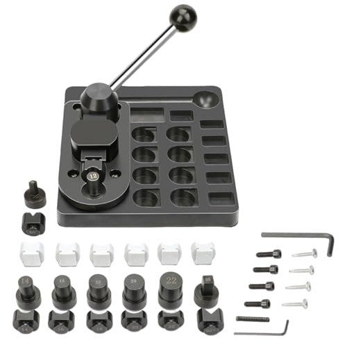 Ring Bender, Ring Making Tools, Adjustable Metal Stretcher Resizer Accessories, Intuitive Control, Professional for Silversmithing, Looping, Beading, Jewelry Wire Wrapping, 19x17.5x2cm Ring Bender, Ring Making Tools, Adjustable Metal Stretcher Resizer Accessories, Intuitive Control, Professional for Silversmithing, Looping, Beading, Jewelry Wire Wrapping, 19x17.5x2cm von Gvblkq