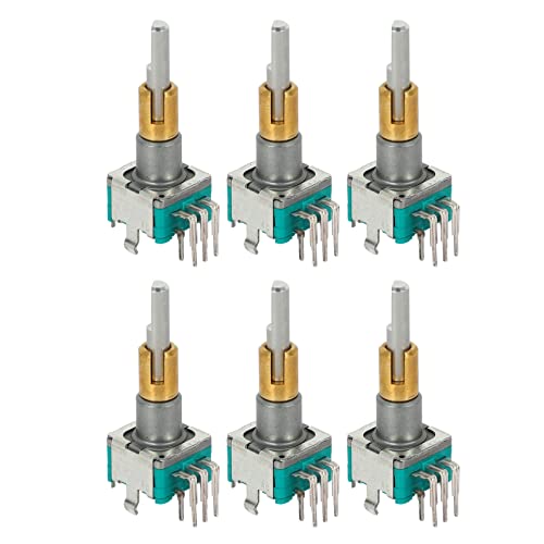 Gvvsjgdbis 6X EC11EBB24C03 Doppel Achsen Geber mit Schalter 30 Positionierungs Nummer 15 Impuls 25mm Gvvsjgdbis 6X EC11EBB24C03 Doppel Achsen Geber mit Schalter 30 Positionierungs Nummer 15 Impuls 25mm von Gvvsjgdbis