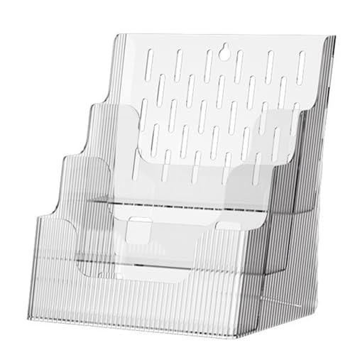 Gvvsjgdbis A4 Aktenbox, transparent, für Büro, A4, einlagig, Desktop-Aktenordner, Tasche, Broschüren- und Broschürenhalter, Weiß Gvvsjgdbis A4 Aktenbox, transparent, für Büro, A4, einlagig, Desktop-Aktenordner, Tasche, Broschüren- und Broschürenhalter, Weiß von Gvvsjgdbis