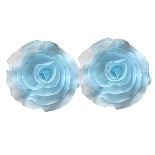 Gvvsjgdbis Blaue mehrschichtige dreidimensionale Gaze-Blumen-Corsage Hochzeitskleid Applikation Dekoration DIY dekorative Blumen Gvvsjgdbis Blaue mehrschichtige dreidimensionale Gaze-Blumen-Corsage Hochzeitskleid Applikation Dekoration DIY dekorative Blumen von Gvvsjgdbis