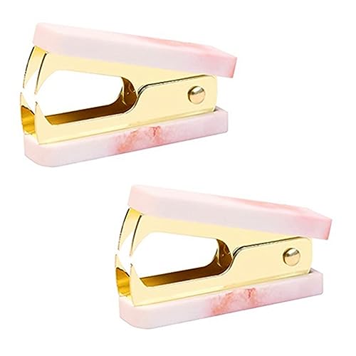 Gvvsjgdbis Heftklammerentferner, Marmor-Heftklammerentferner, Werkzeug, Büro, Schreibtisch-Organizer und Zubehör, Rosa, 2 Stück Gvvsjgdbis Heftklammerentferner, Marmor-Heftklammerentferner, Werkzeug, Büro, Schreibtisch-Organizer und Zubehör, Rosa, 2 Stück von Gvvsjgdbis