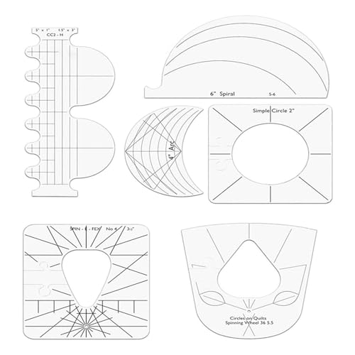 Gvvsjgdbis Patchwork-Lineal, Schneider-Lineal, Vorlagen-Set, DIY, Bekleidung, Nähzubehör, Quilter, Lineal, Nähschablone, Werkzeug, Nähen Gvvsjgdbis Patchwork-Lineal, Schneider-Lineal, Vorlagen-Set, DIY, Bekleidung, Nähzubehör, Quilter, Lineal, Nähschablone, Werkzeug, Nähen von Gvvsjgdbis