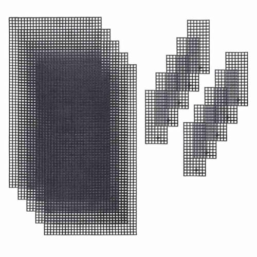 Gvvsjgdbis Schwarze Kunststoff-Mesh-Leinen-Blätter, Taschenunterseite, Former, Pads, Geldbörse, Vorlage für Acrylgarn, Basteln, Stricken, Häkeln Gvvsjgdbis Schwarze Kunststoff-Mesh-Leinen-Blätter, Taschenunterseite, Former, Pads, Geldbörse, Vorlage für Acrylgarn, Basteln, Stricken, Häkeln von Gvvsjgdbis
