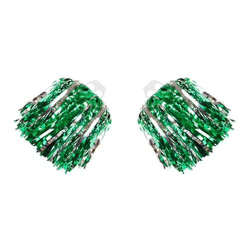Gwezmxs Cheerleader Pompons mit Griffen für Sportwettbewerb, 2 Stück Set, Grün Gwezmxs Cheerleader Pompons mit Griffen für Sportwettbewerb, 2 Stück Set, Grün von Gwezmxs