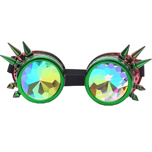 Gwezmxs Steampunk Brille Gläser Verstellbare Größe, Karneval/Cosplay/Halloween Accessoire - GXD231-L Gwezmxs Steampunk Brille Gläser Verstellbare Größe, Karneval/Cosplay/Halloween Accessoire - GXD231-L von Gwezmxs