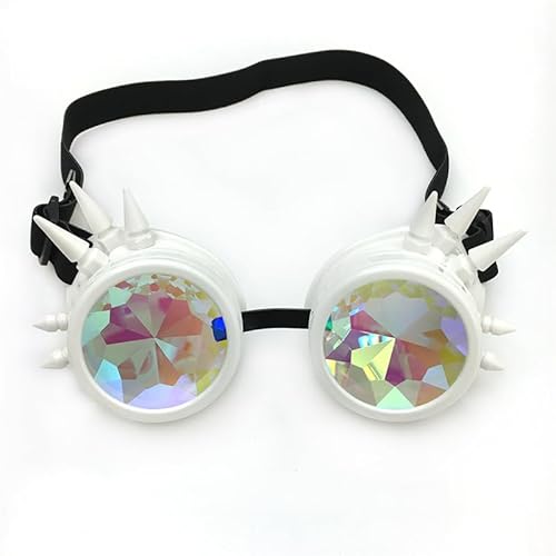 Gwezmxs Steampunk Brille Gläser Verstellbare Größe, Karneval/Cosplay/Halloween Accessoire - GXD231-O Gwezmxs Steampunk Brille Gläser Verstellbare Größe, Karneval/Cosplay/Halloween Accessoire - GXD231-O von Gwezmxs