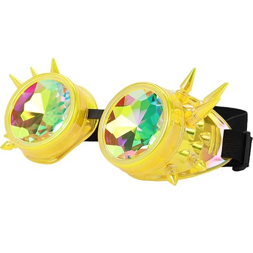 Gwezmxs Steampunk Brille Gläser Verstellbare Größe, Karneval/Cosplay/Halloween Accessoire - GXD231-S Gwezmxs Steampunk Brille Gläser Verstellbare Größe, Karneval/Cosplay/Halloween Accessoire - GXD231-S von Gwezmxs
