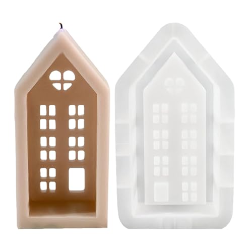 Silikonformen Gießformen Häuser Silikonform Haus Kerzenformen Zum Gießen, Weihnachten Kerzenhalter Silikonform Seifenform Epoxidharz Formen Für Handwerkliche Zuhause Dekoration Silikonformen Gießformen Häuser Silikonform Haus Kerzenformen Zum Gießen, Weihnachten Kerzenhalter Silikonform Seifenform Epoxidharz Formen Für Handwerkliche Zuhause Dekoration von Gwtdtoad