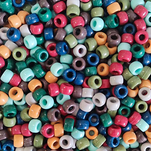 Gxadwzy Pony Beads Earth mit Großem Loch für Schmuck, Armbänder, Ketten, Schlüsselanhänger, Basteln 500 Stück Gxadwzy Pony Beads Earth mit Großem Loch für Schmuck, Armbänder, Ketten, Schlüsselanhänger, Basteln 500 Stück von Gxadwzy