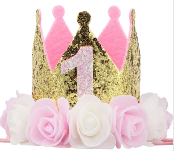Gxdamxz 1 Year Old Birthday Hat for Girls Gxdamxz 1 Year Old Birthday Hat for Girls von Gxdamxz